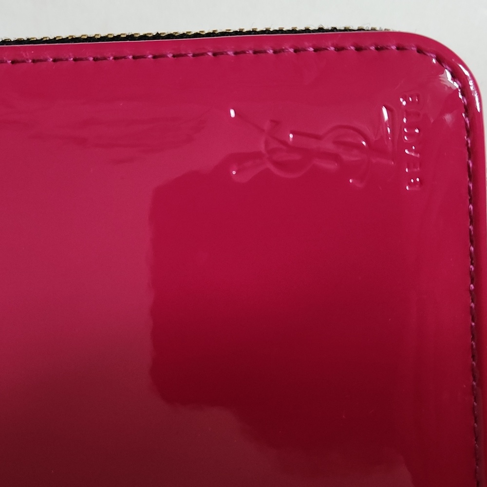 YSL Vanity Fushia Cosmetics Pouch